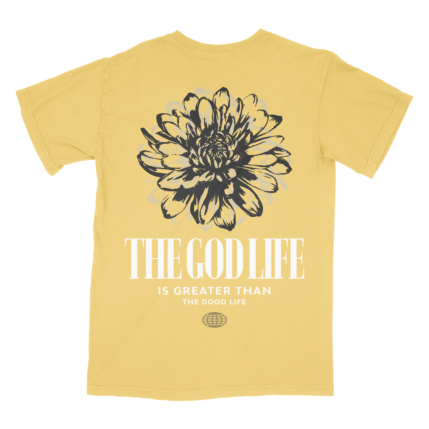Yellow 'TGL' Short Sleeve T-Shirt