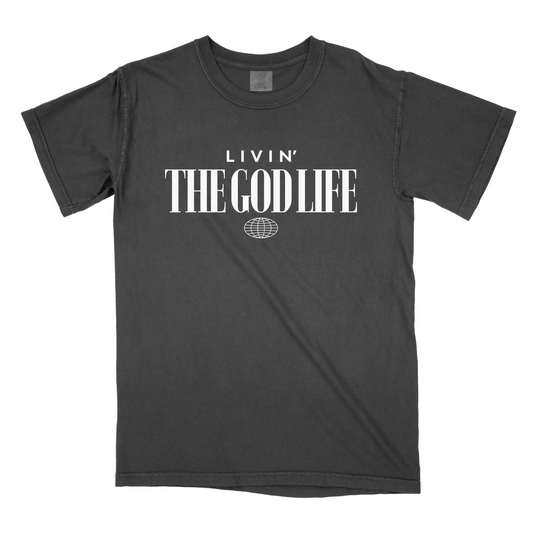 Black 'TGL' Short Sleeve T-Shirt